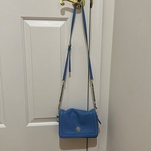 Blue Tory Burch cross body bag